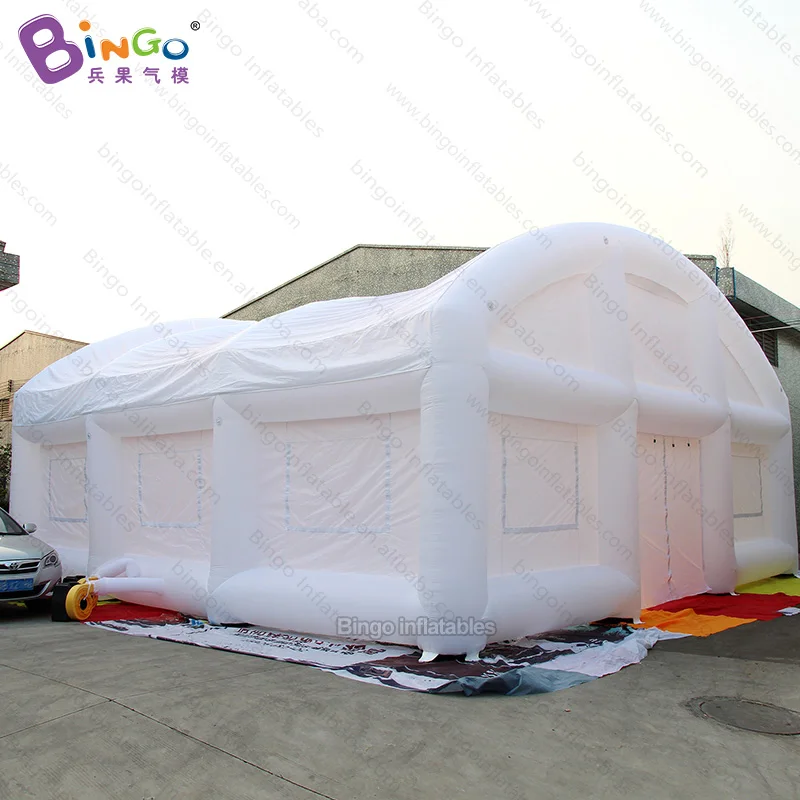 

Customized 10x10x5 Meters Inflatable White Wedding Tent / Giant Outdoor Inflated Marquee For Sale - BG-T0166