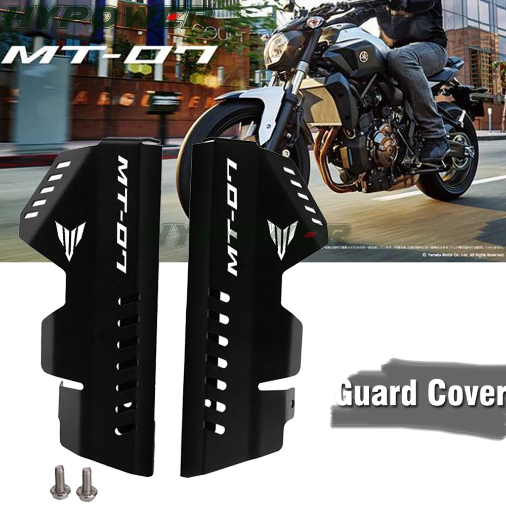 

14-17 MT-07 MT07 moto Motorbike New CNC Radiator Grille Grill Protective Guard Cover For Yamaha 2014-2017 FZ-07 MT-07 MT07 MT 07