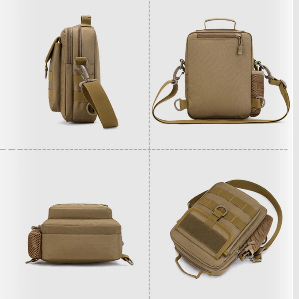 Riñonera táctica Molle impermeable caza senderismo camping - imagen 4