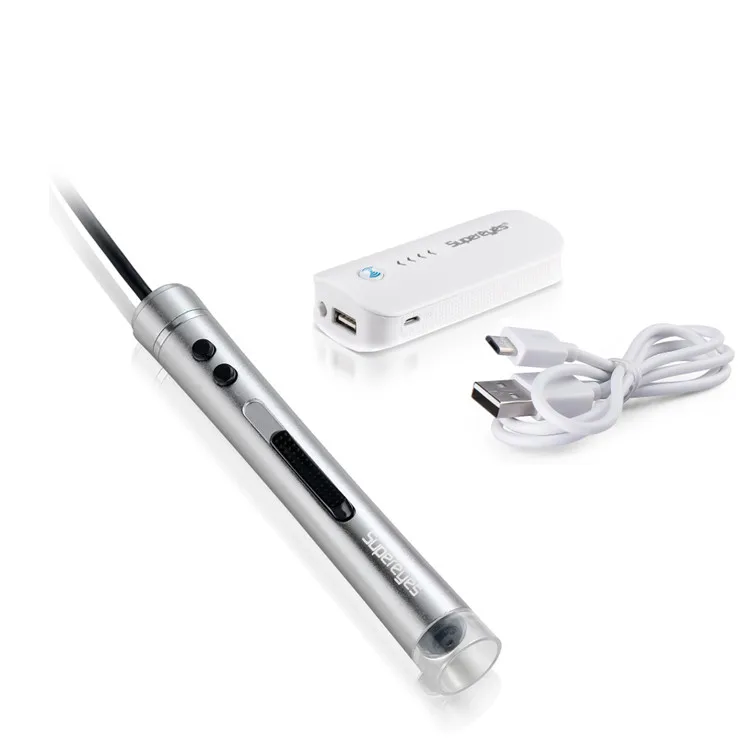 Supereyes B010 2MP 1-500x USB Digital Microscope Video Camera Handheld Endoscope Magnifier  with LED for Skin Check Borescope