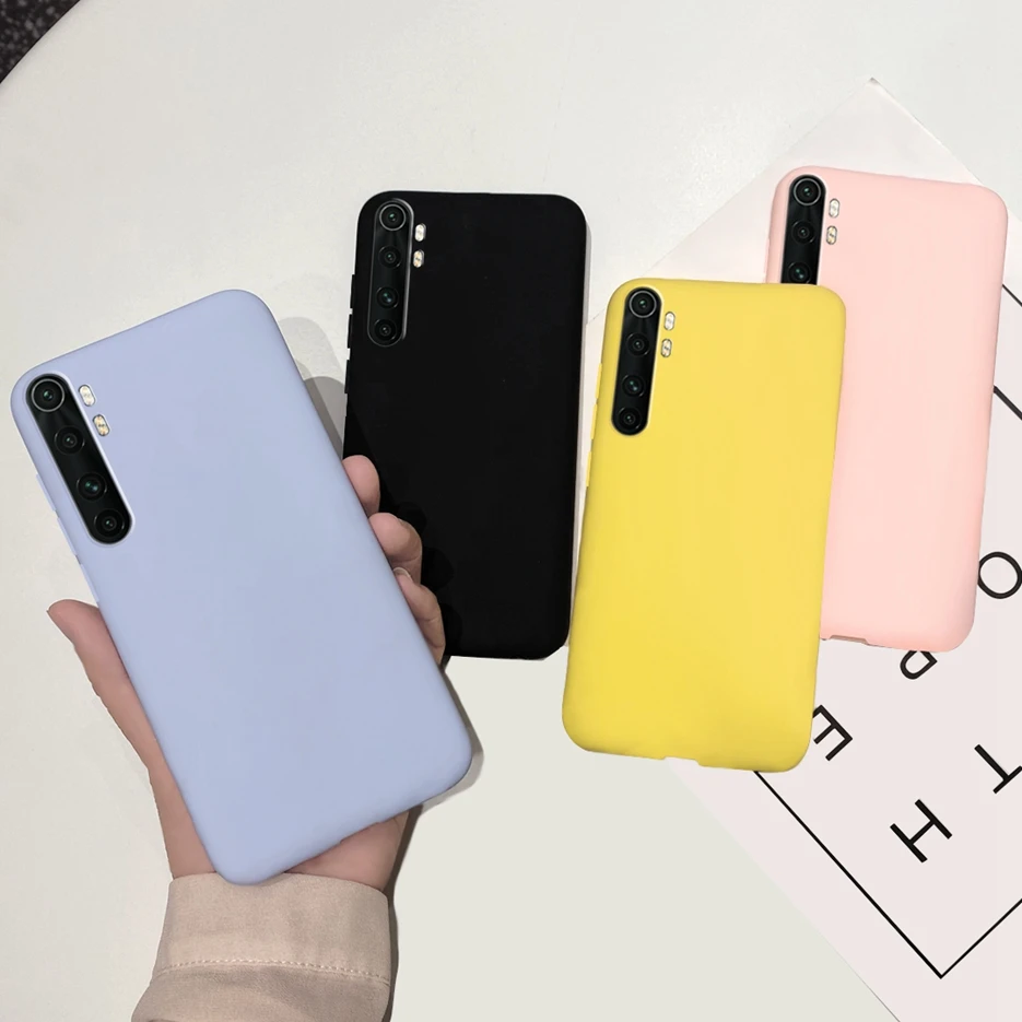 Soft Case For Xiaomi Mi Note 10 Lite Case Xiomi Mi Note10 Lite Pro Cute Silicone Cover Fudnas Phone Cases Mi Note 10 Pro Housing