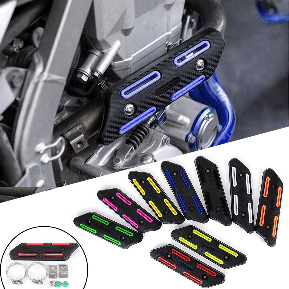 Exhaust Heat Shield Protector Anti-scalding Guard for Husaberg FE TE TC FC TX FX 125 250 390 450 501 570 610 SXF EXCF SMR