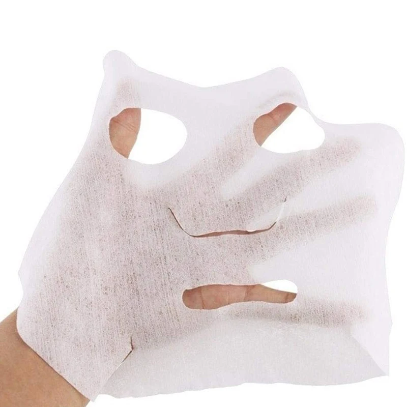 Mascarilla Facial comprimida desechable, máscara de compresión seca, no tejida, de algodón puro, para el cuidado de la piel, artesanal, papel hidratante, 30 piezas