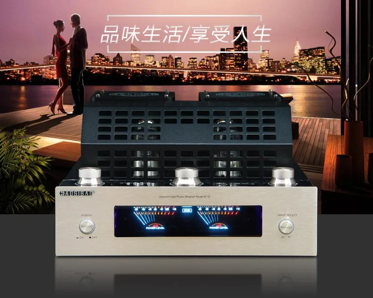 

M12 Bluetooth 4.0 HiFi Vacuum Tube Amplifier Stereo Class AB High-power Audio Amp