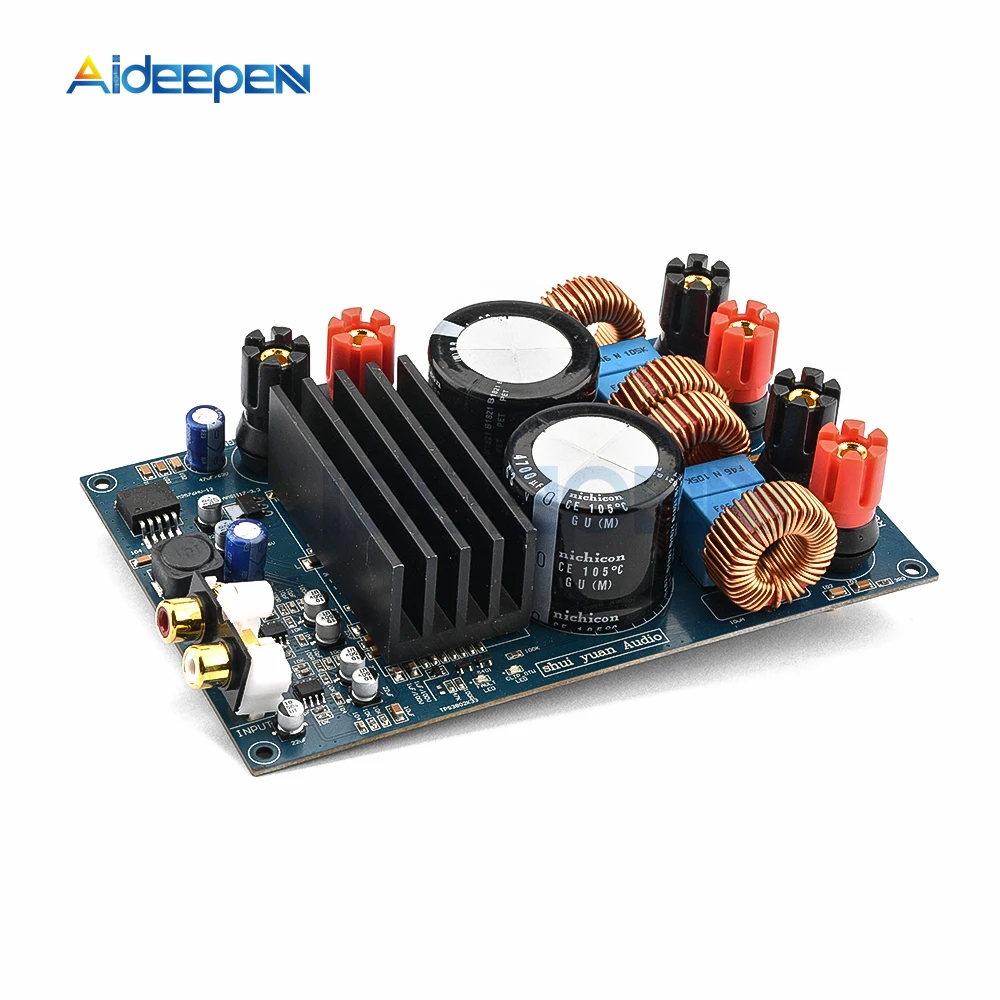 Audio TPA3255 2.0 Digital Amplifier Board DC 24-48v Strong High Power 300W + 300W Class D o Digital Amplifier Board