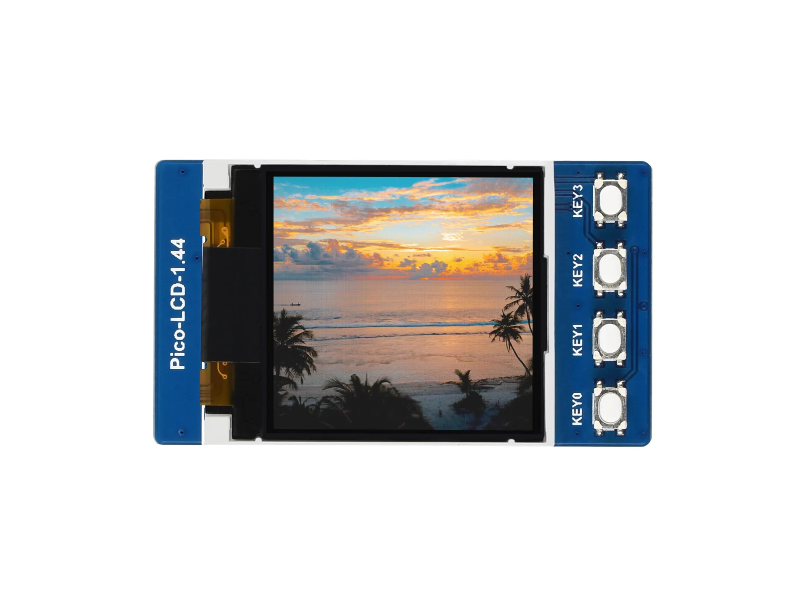 

Waveshare 1.44inch LCD Display Module For Raspberry Pi Pico,Embedded ST7735S Driver,65K RGB Colors,128×128 Pixels,SPI Interface