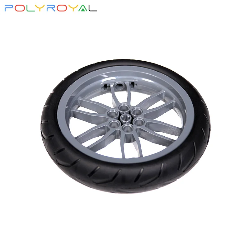 

Building Blocks Technicalalal DIY Parts Moc 94.2x17mm 1 PCS Tire Off-road Car Leather wheel Compatible Assembles Particles