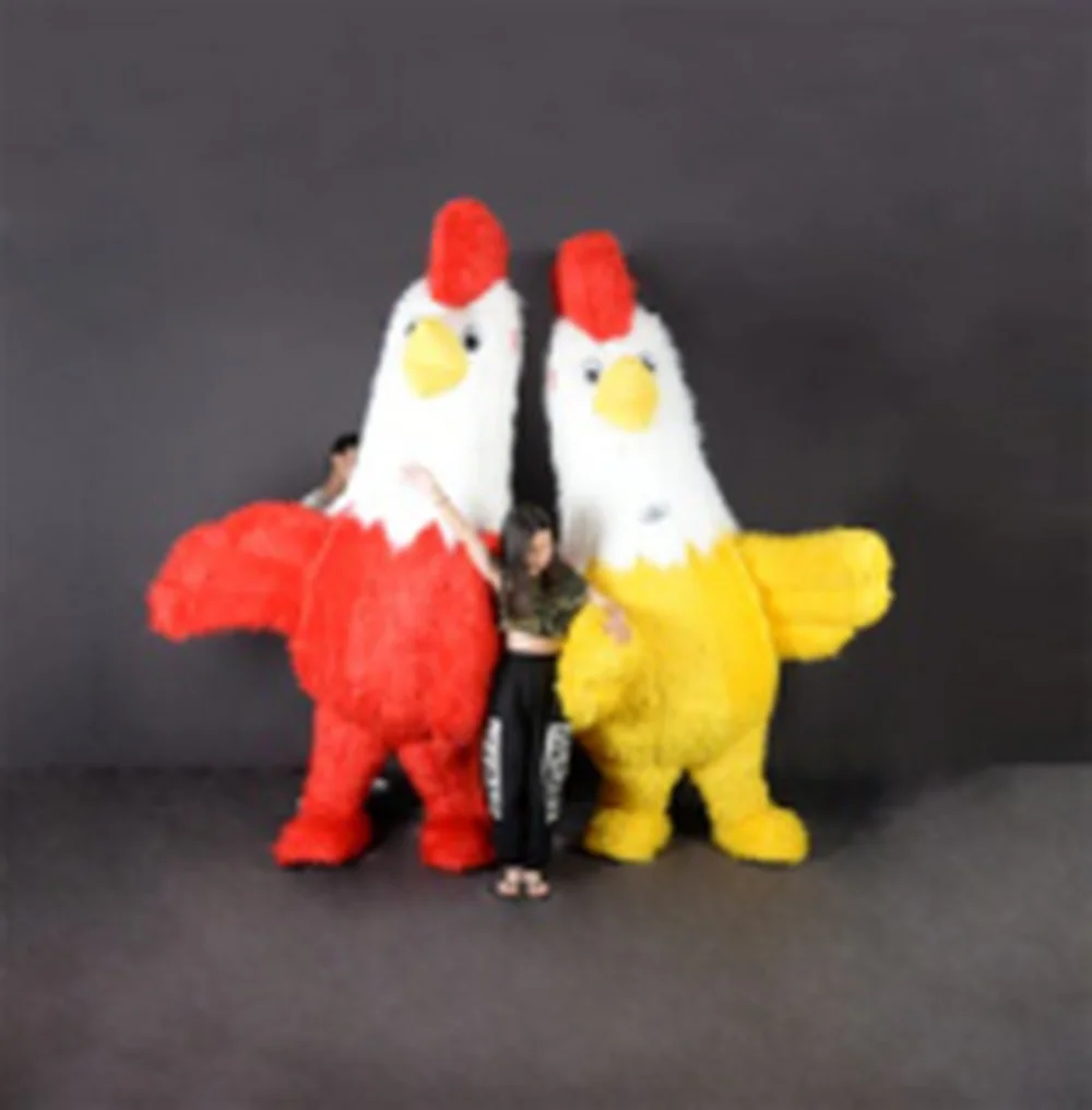 

Ohlees Cock 2.6m Inflatable Mascot Costume picture is example only,do custom according to customer design