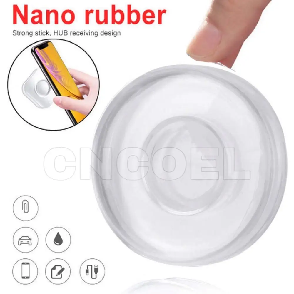 Universal Nano Stickers No Trace Nano Double Sided Tape Multi-functional Gel Pad For Kitchen Car Phone Holder Wall Sticker