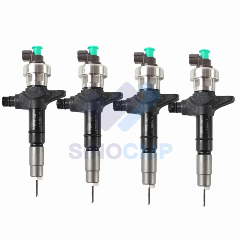 4pcs 4JJ1 Fuel Injectors 095000-6980 095000-6983 095000-6985 8-98011604-5 8980116045 8980116040 For Denso Isuzu DMAX 3.0L