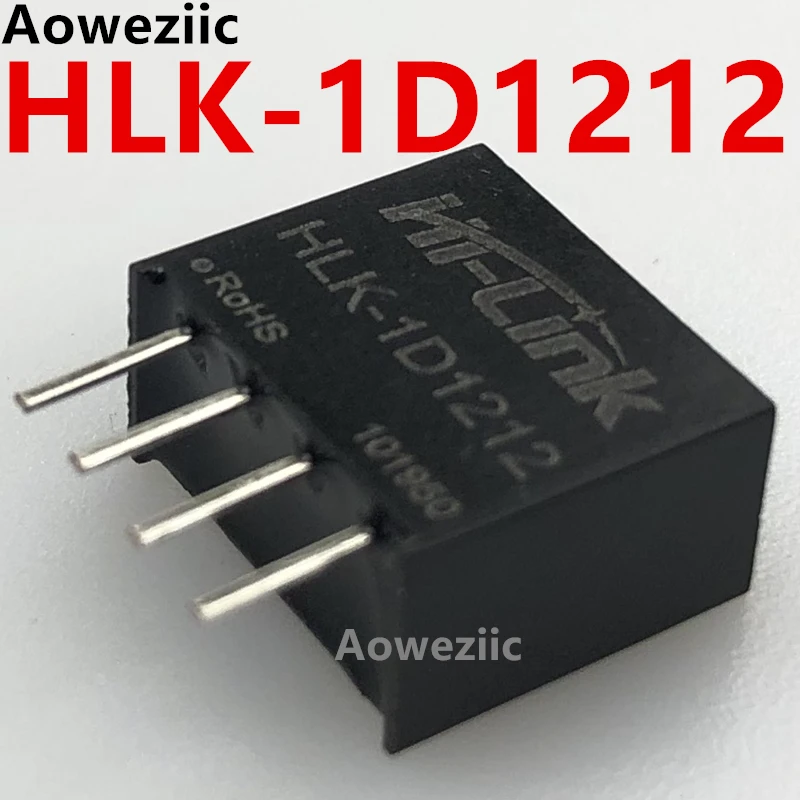 1Pcs/Lot HLK-1D1212 1W 12V 84MA Output 12V DC DC Converter Module Isolated Power Supply Replace B1212S-1W