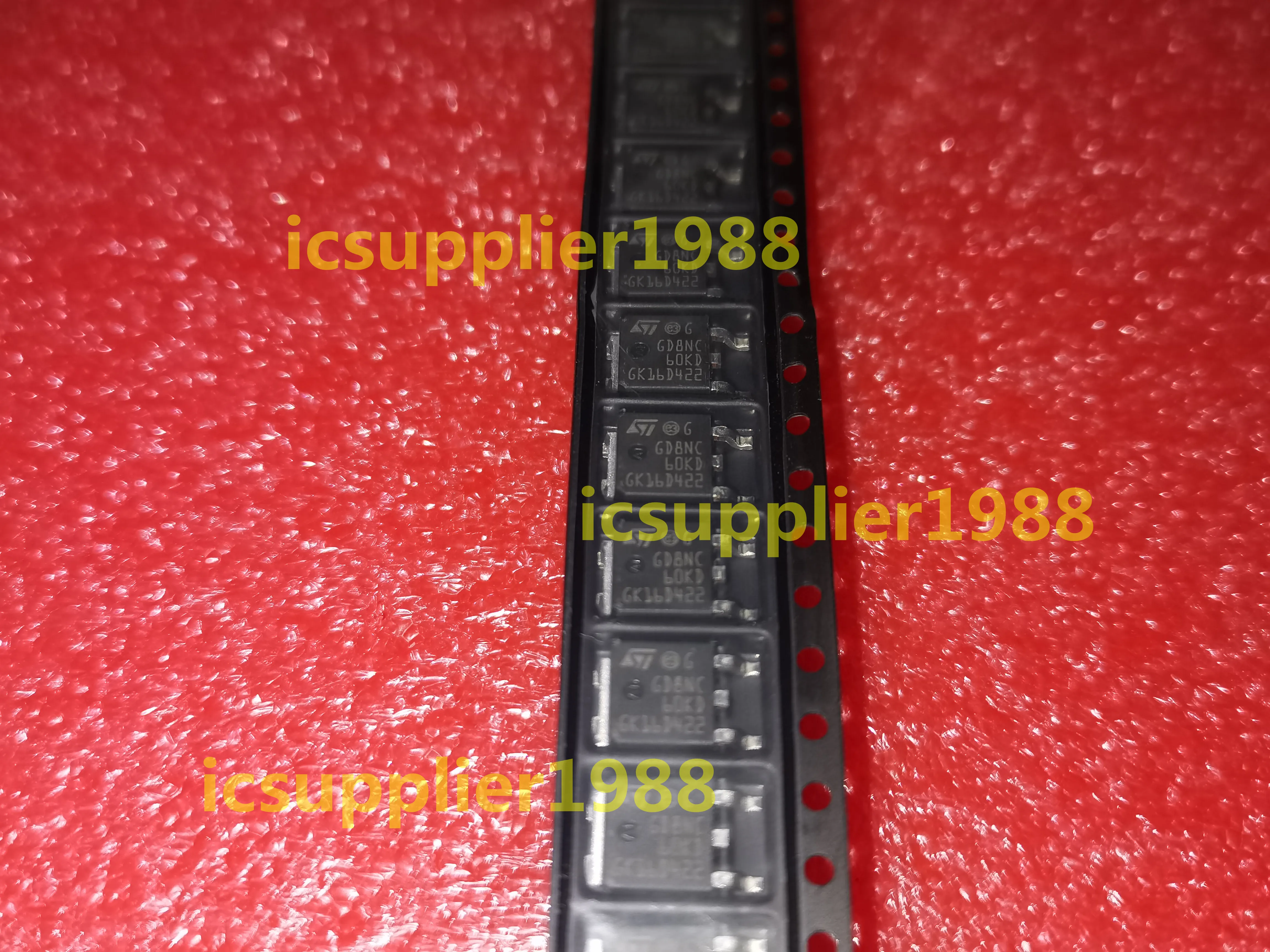 STGD8NC60KDT4 STGD8NC60KD OR STGD8NC60KT4 STGD8NC60K GD8NC60KD GD8NC60K Trans IGBT Chip N-CH 600V 3-Pin(2+Tab) DPAK T/R