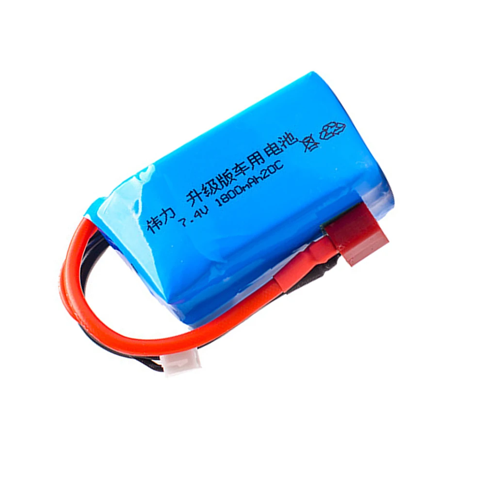 7.4V 1800mah Lipo Battery and USB charger for Wltoys A959-b A969-b A979-b K929-B RC Cars toys accessories 7.4 v for WLtoys cars