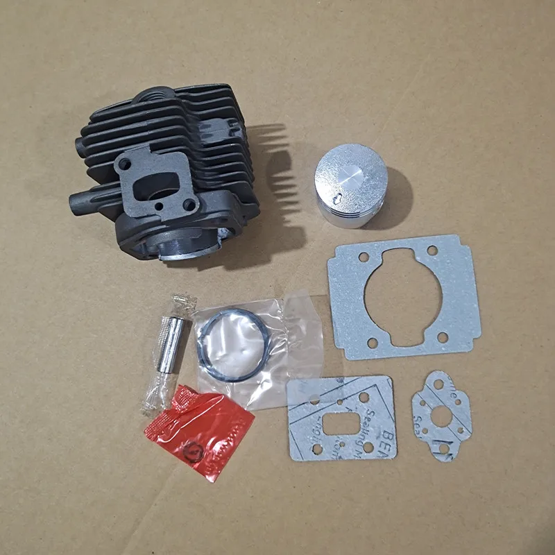 Kit Gasket Cincin Piston Silinder 505 04 07-01 untuk Pemotong Sikat ZENOAH G26L BC2610 Husqvarna 226R 226RJ. Pemangkas Rumput. Suku Cadang