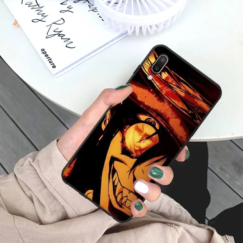 Anime Hellsing Alucard Phone Case for Vivo Y91C Y11 17 19 17 67 81 Oppo A9 2020 Realme c3