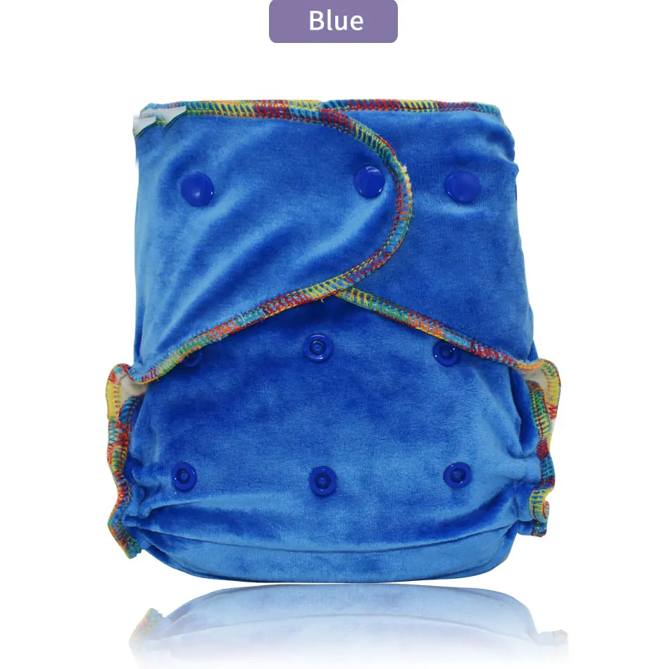 Pannolino Miababy Bamoo Velour Cloth pannolino ecologico lavabile pannolino riutilizzabile taglia unica