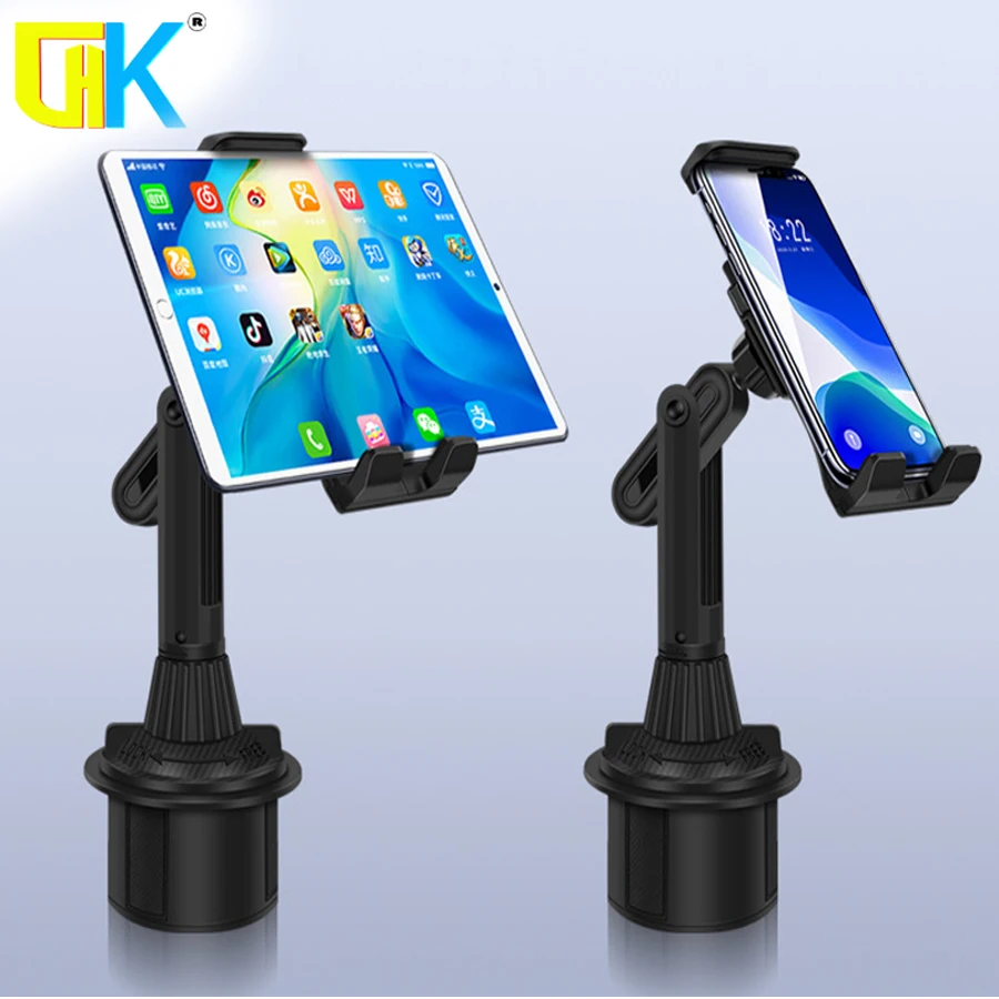 Universal Car Cup Phone Holder Tablet Stand Cellphone Holder Drink Bottle iPad Mount Support Smartphone Mobile Phone Pad 11 inch