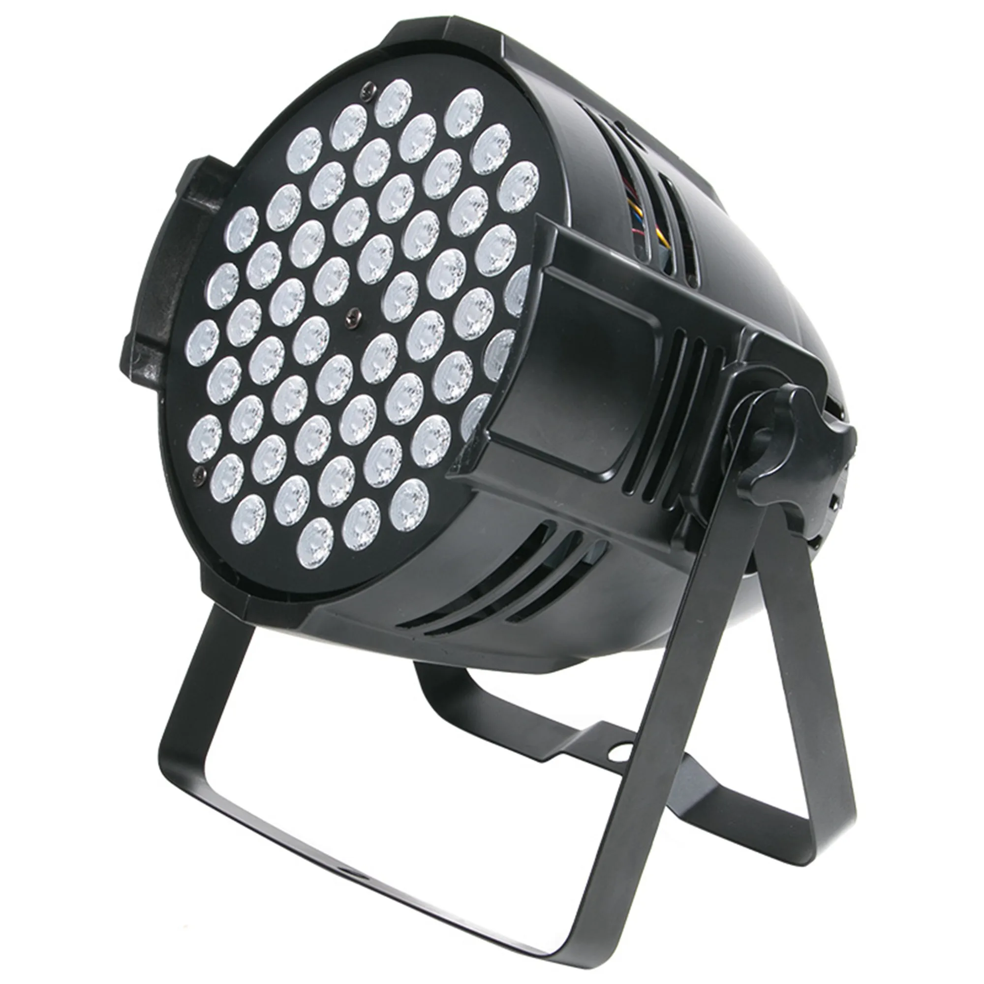 Aluminum Housing LED Par 54x9W RGB 3in1Wall Washer Flat Projector Floodlight Can Wash DMX512Controller Effect Stage Design Light