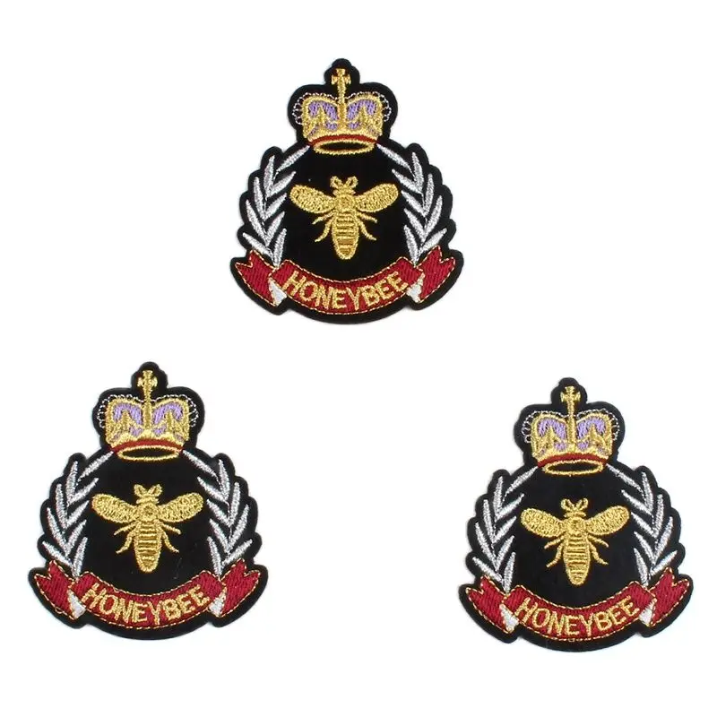 10pcs Iron On Badge Patch Embroidered Stickers For Clothes Sport Suits DIY Sewing Militray Appliques Iron On Jeans Patches