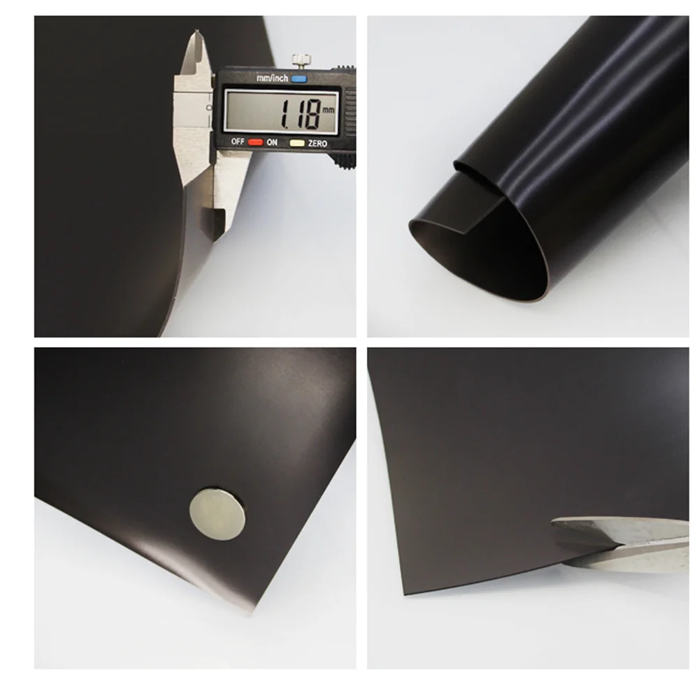 Rubber Soft Magnet 600mmx0.5mm Sheet Magnet 0.5mm Thickness Magnet 0.5M LONG Advertising Or Board Magnetic