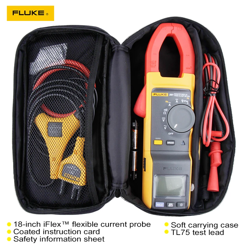 Fluke 381 Remote Display True-rms Clamp Meter iFlex