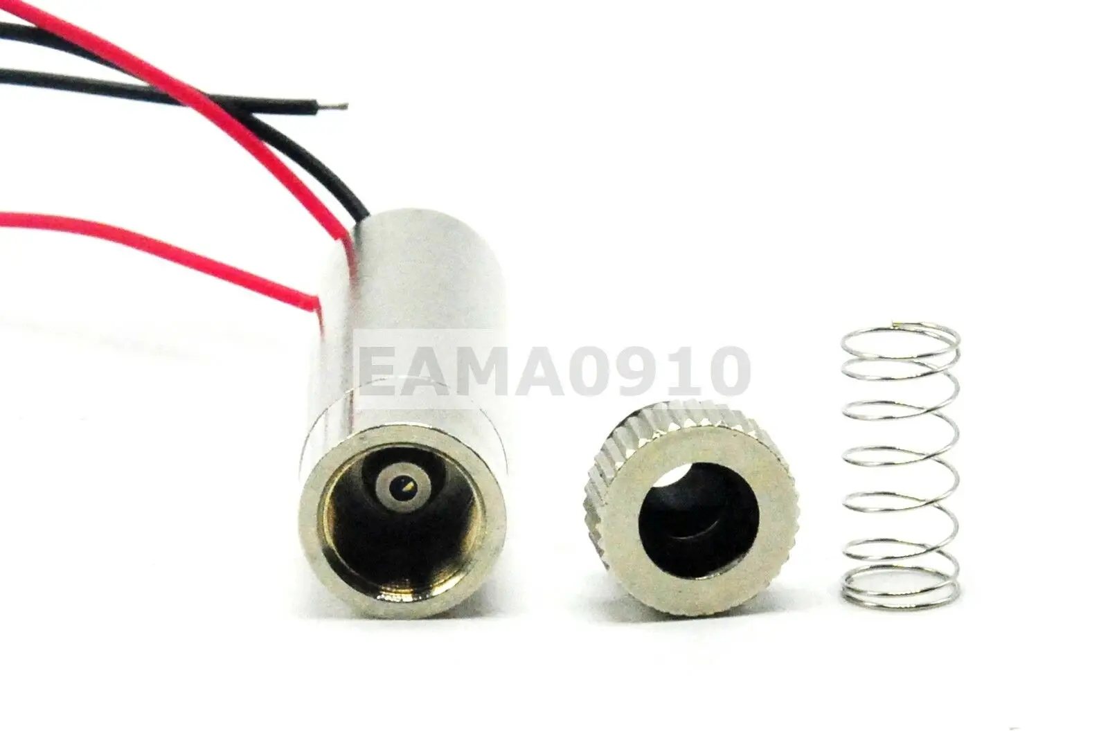 2 Stuks Focussable 650nm 30Mw Dot 12X35Mm Rode Laserdiode Module 5V W/Driver-In