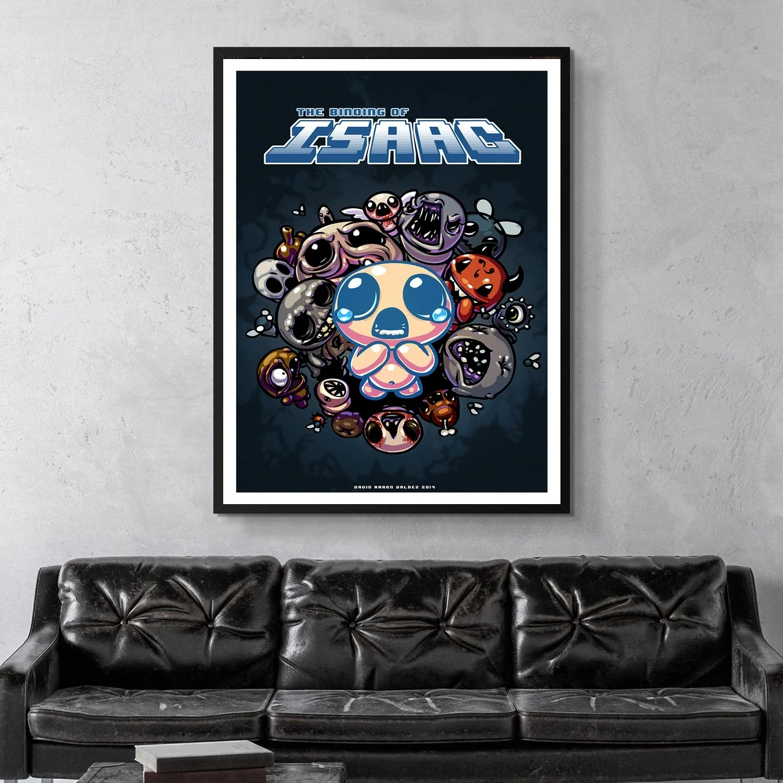 ملصق لعبة تجليد إسحاق ولادة جديدة لتزيين المنزل طلاء جدران (بدون إطار) #3