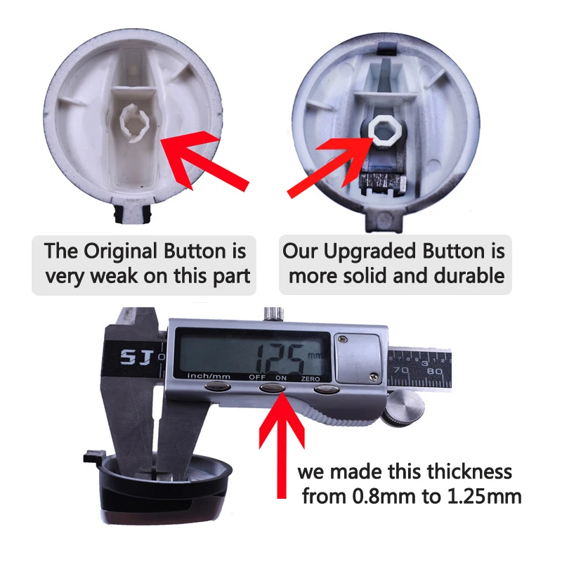 Headlamp Switch Rotary Knob Button Cap For BMW 1 3 5 X1 X2 X3 X4 F10 F01 F25 F30 F32 E84 E90 61316803965 61319265300 61316932794