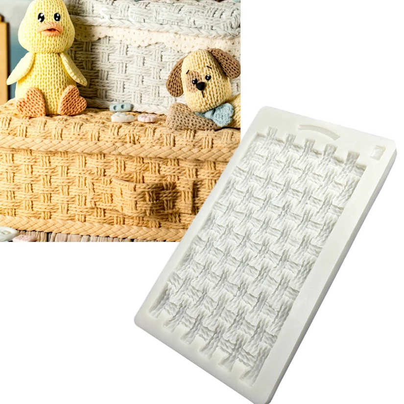 Silicone Mold Sweater Patter Sugarcraft Cupcake Chocolate Baking Mold Fondant Cake Decorating Tools