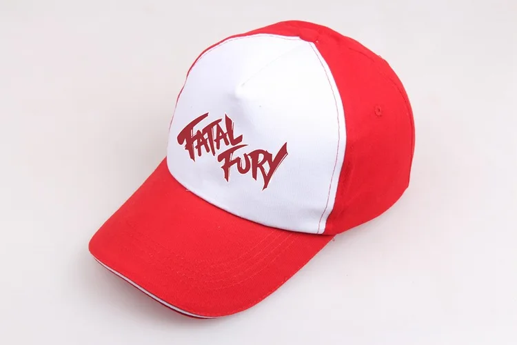 Anime game Cosplay hat truck driver Terry Bogard boxing hat pure cotton baseball hat cartoon boxer summer NET hat sunshade hat