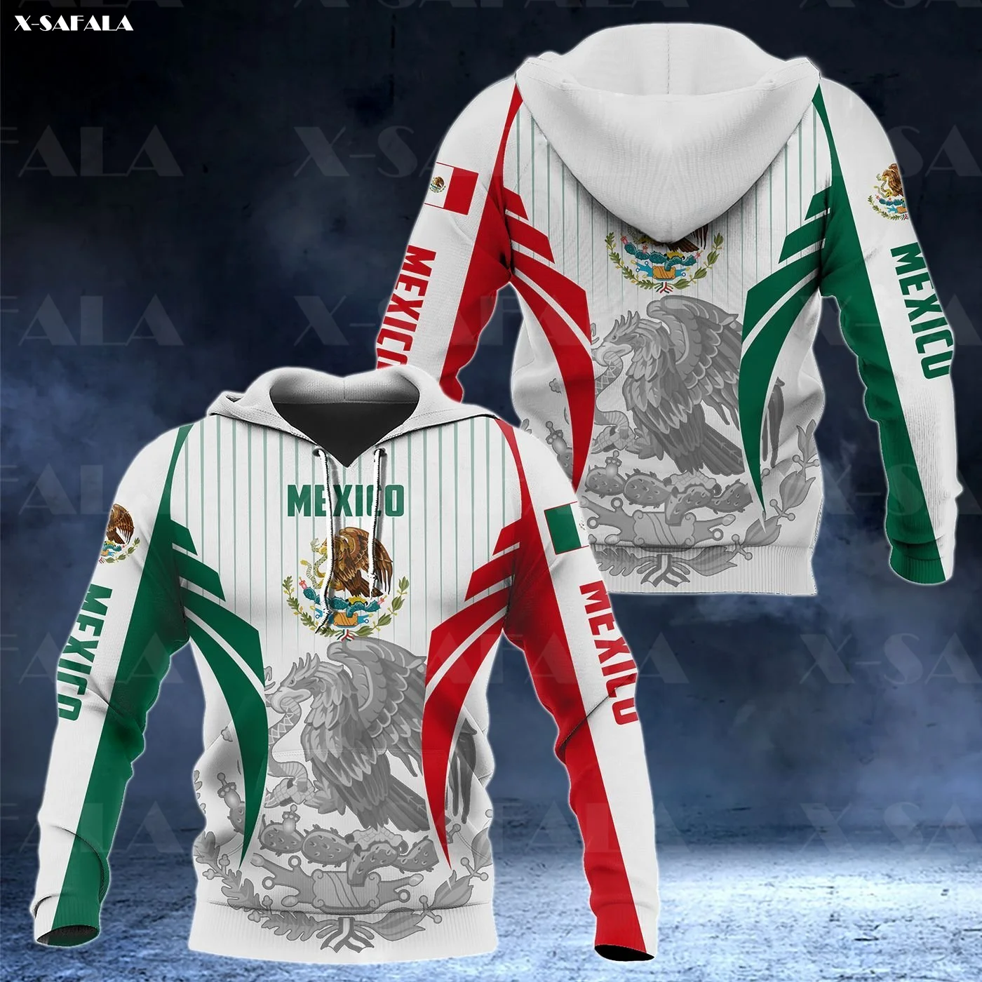 MEXICO COAT OF ARMS SPECIAL FORM 3D Print Zipper Hoodie Man Female Pullover Sweatshirt Hooded Jacket Jersey Tracksuits