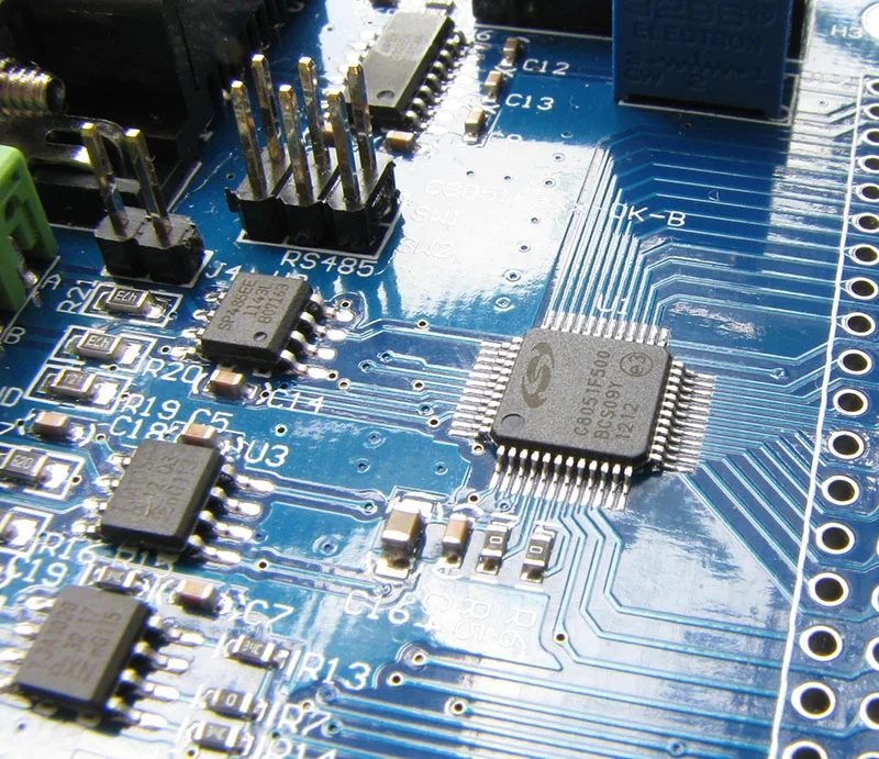 51 Placa de desarrollo Can, placa de desarrollo Lin, C8051f500, placa de desarrollo Can Bootloader