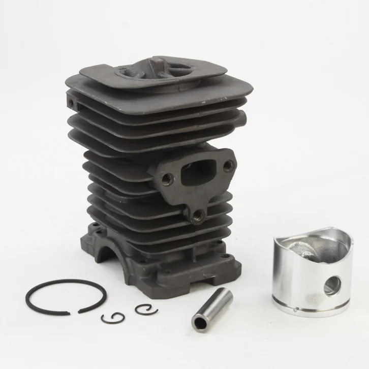 Imagem -05 - Cilindro Pistão Anel Motor Kit Chainsaw Motor Parts Fit para Husqvarna 141 142 136 137 Jonsered 2040 Cs2040 Alta Qualidade 38 mm 40 mm