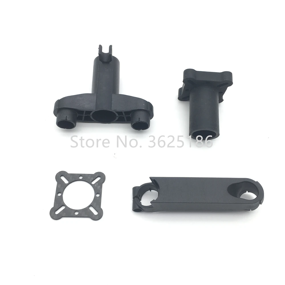 4pcs Agricultural drone sprayer parts Carbon sheet silicone connector   extend the nozzle Y-typed  Y Double Head  EFT E416P E616