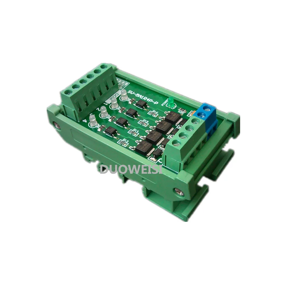 SV-5A1R4P-N 4 channel inputs compatible with PLC power amplification solenoid valve drive board NPN output