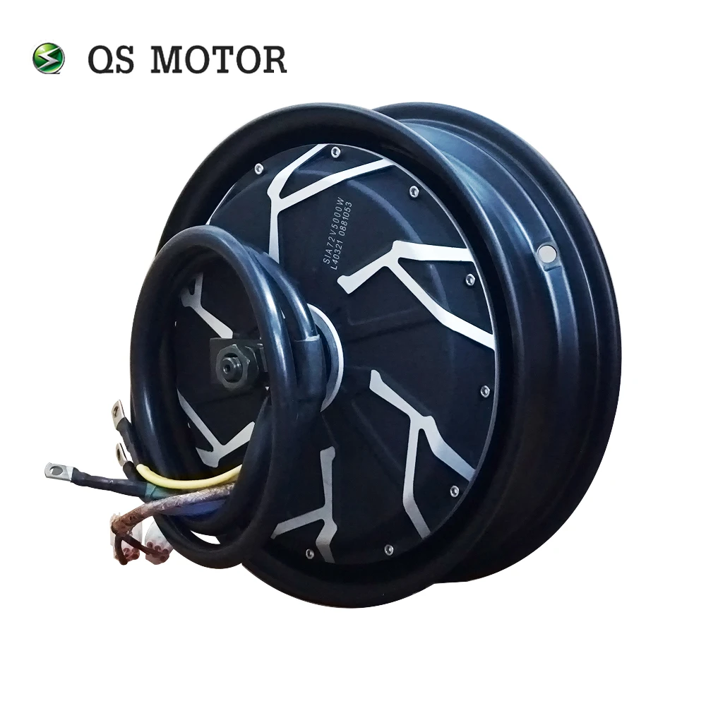 QS Motor 13inch 5000W 260 45H V4 Brushless DC Electric Scooter Motorcycle Hub Motor