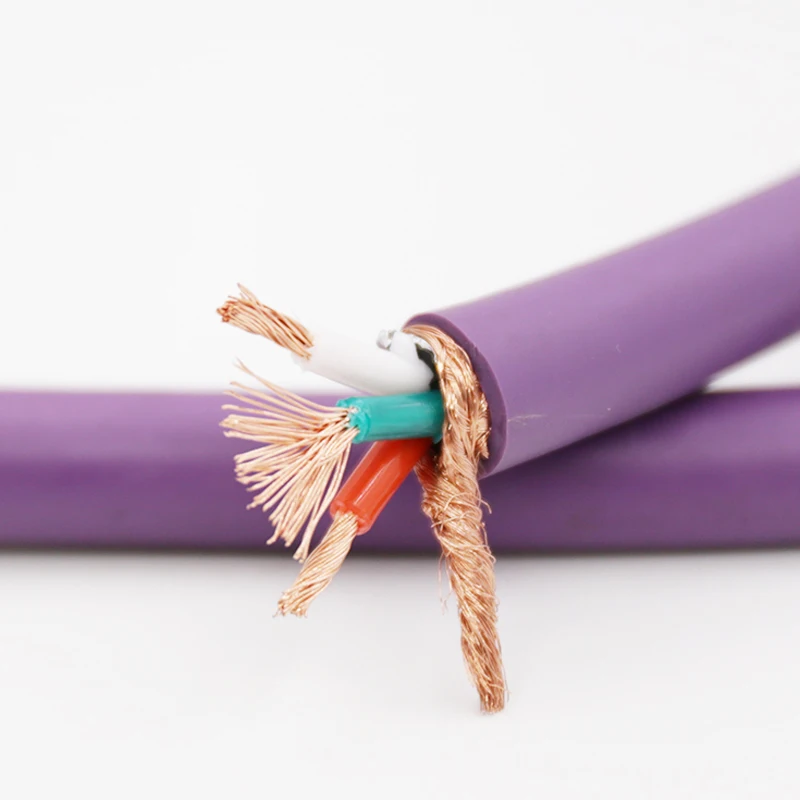 สายสัญญาณเสียงไฮไฟ D507 AC-313สัญญาณเสียงไฮไฟ OFC ทองแดง AC สายจ่ายไฟ SCHUKO ชุบทอง P078ETG ปลั๊กไฟ EU