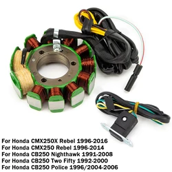 Generator Stator Coil For Honda CMX250 CMX250X Rebel CMX 250 CB250 31120-KEN-691 31120-KBG-004 31120-KBG-A01 Generator Charging