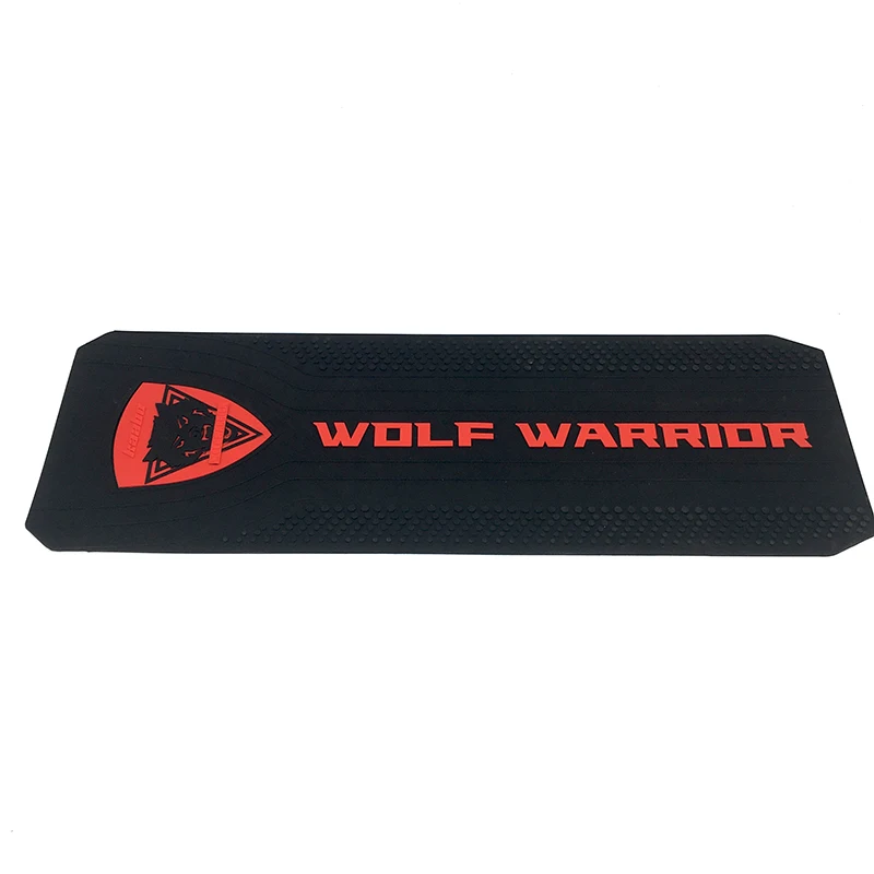 Kaabo Wolf Warrior X Silicone Mat Carpet Pad Foot Deck Cover 10inch Electric Scooter Spare Parts Accessories Red Black