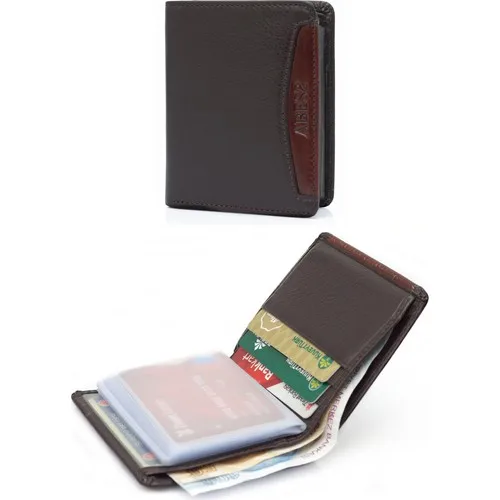 Abess Wallet Card Wallet, Leather Men 'S Wallet Card Wallet