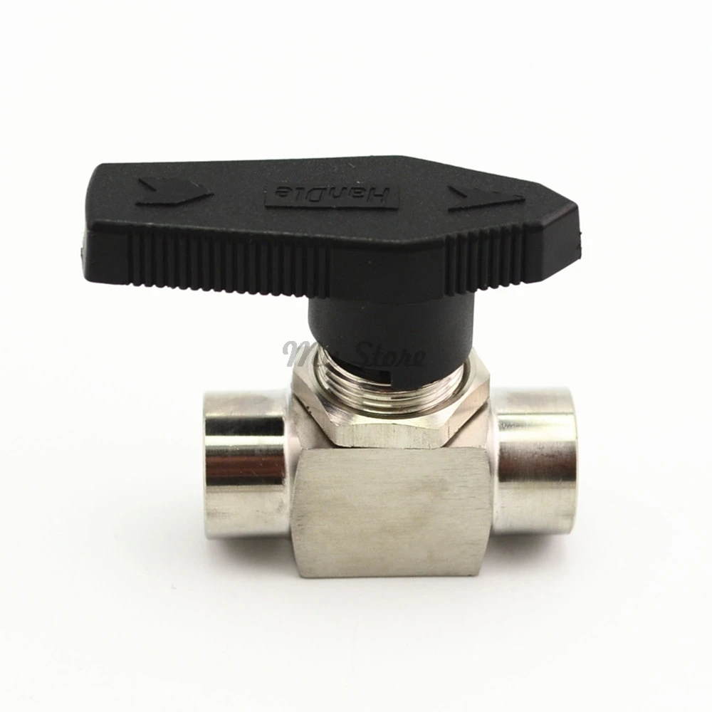 Stainless Steel 304 Needle Valve 1/8'' 1/4'' 1/2'' Female SS304 For Water Gas Oil Q11SA