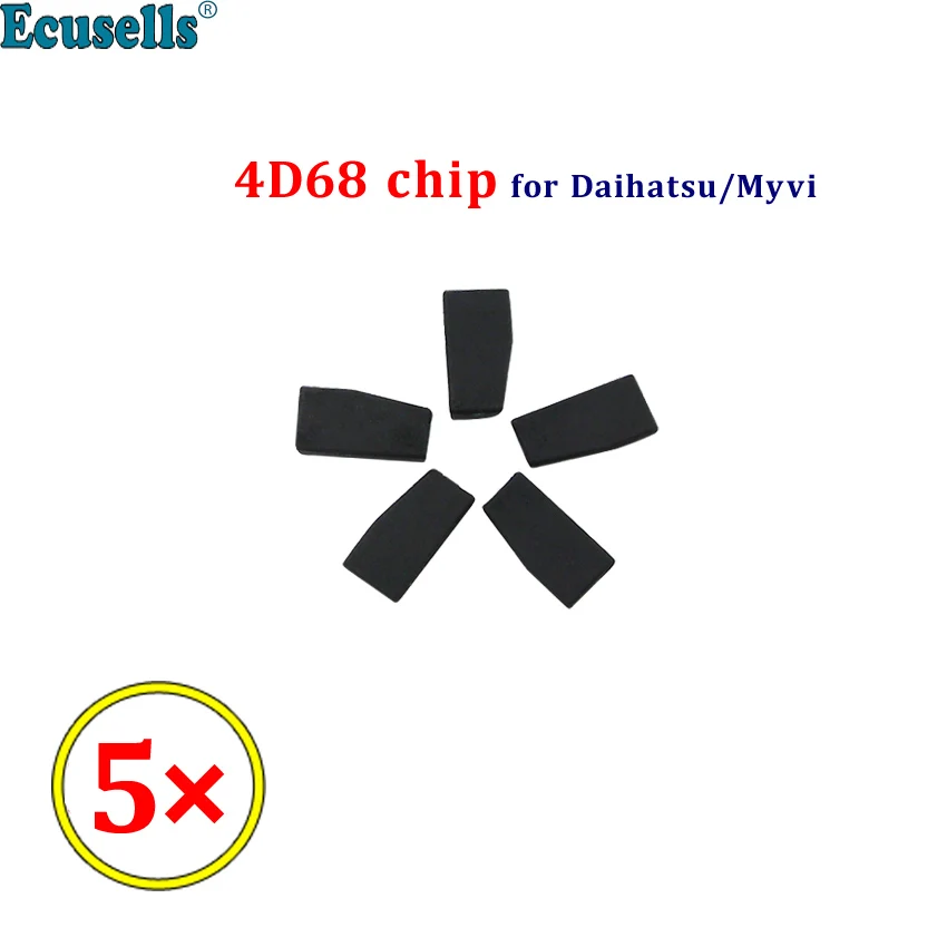 

5pcs/lot 4D68 chip carbon auto transponder chip for Daihatsu and for Myvi