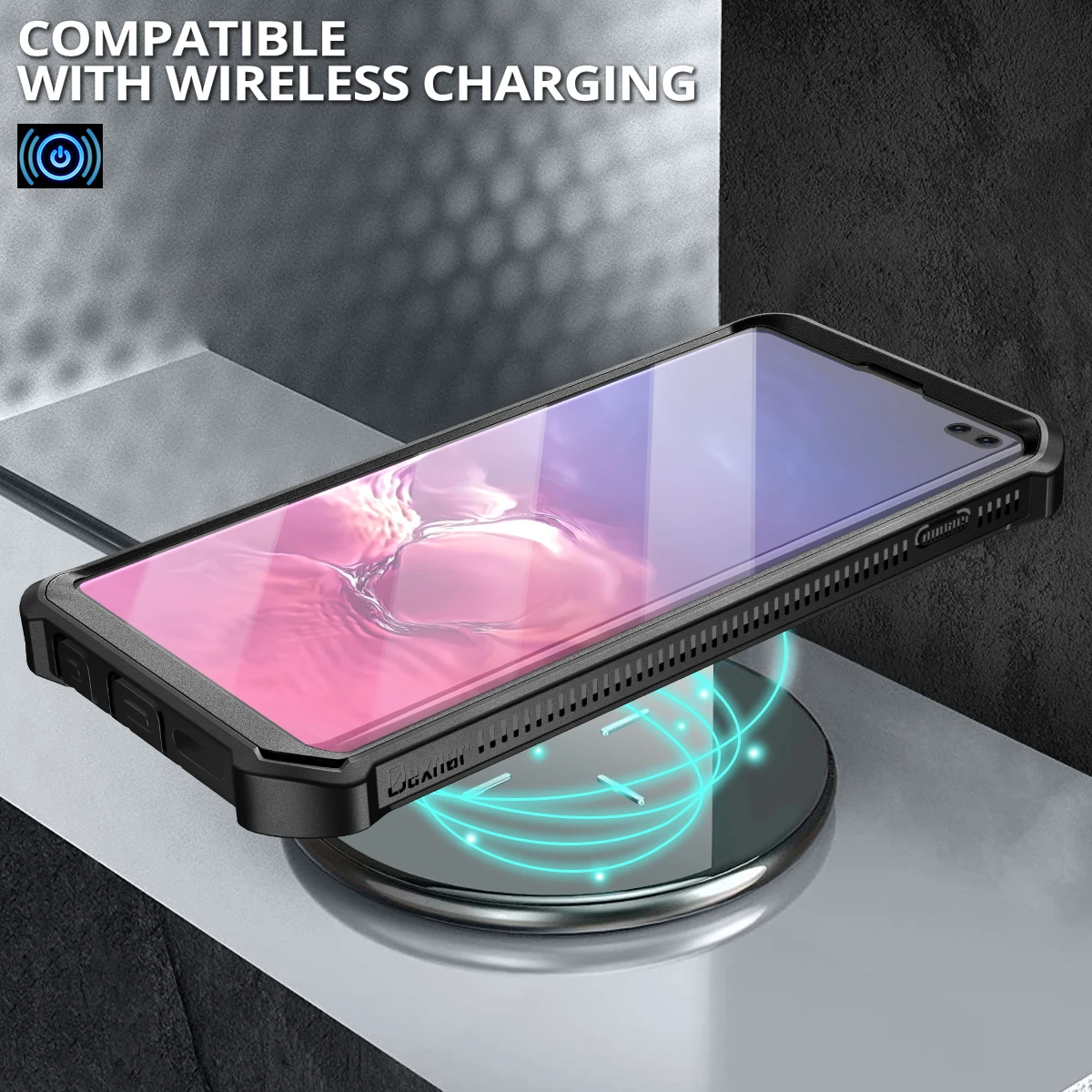 Shockproof Case for Samsung Note10 S9 S10 S20 Plus A12 4G A32 5G S21 FE Phone Cover Armor Rugged Military Bracket Holder Case