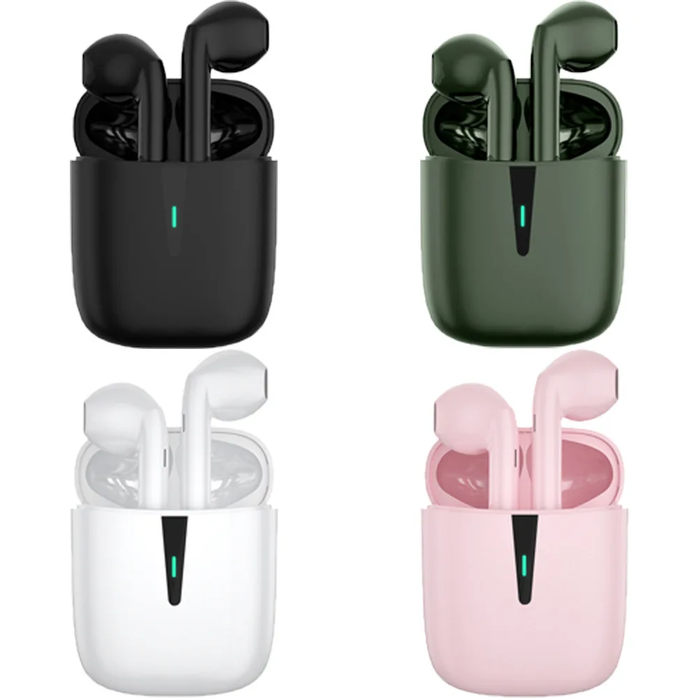 J01 TWS Bluetooth Headphones Stereo True Wireless Headset Earbuds In Ear Handsfree Earphones Ear Buds For Mobile Phone Popular