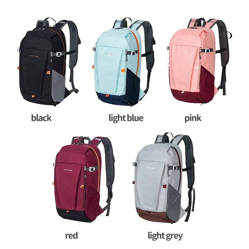 Playking-Foldable School Backpack for Men and Women, Light Weight, Casual Bag, Laptop Bag, Hiking, Travel, Outdoor Sport