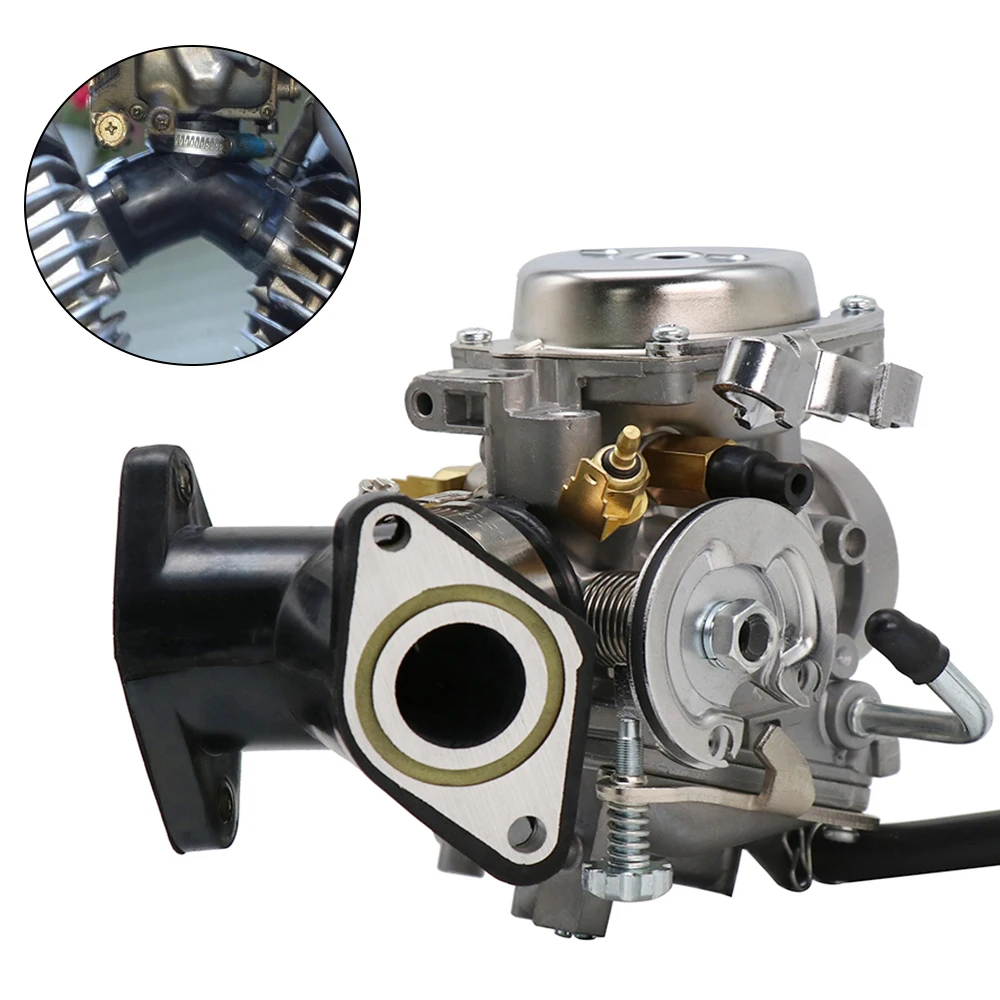 ALCON-Racing XV250 26mm Carburetor With Adapter Manifold For Yamaha XV 250 Virago 250 V-star 250 Route 66 1988-2014