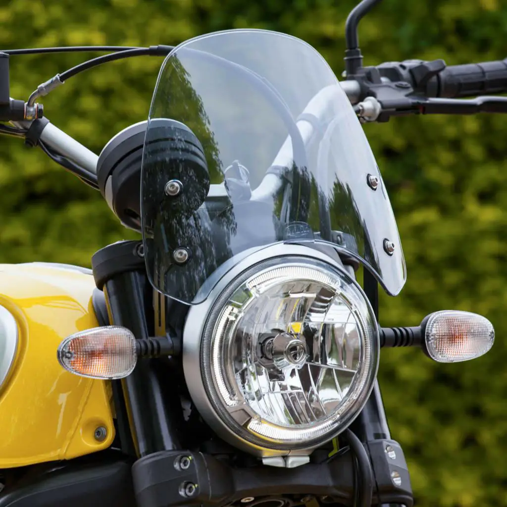 Wind Screen Motorcycle Windshield -Motorcross Windscreen For Ducati Scrambler 16+ Motorcycle Windscreen Air Deflector Adjustable