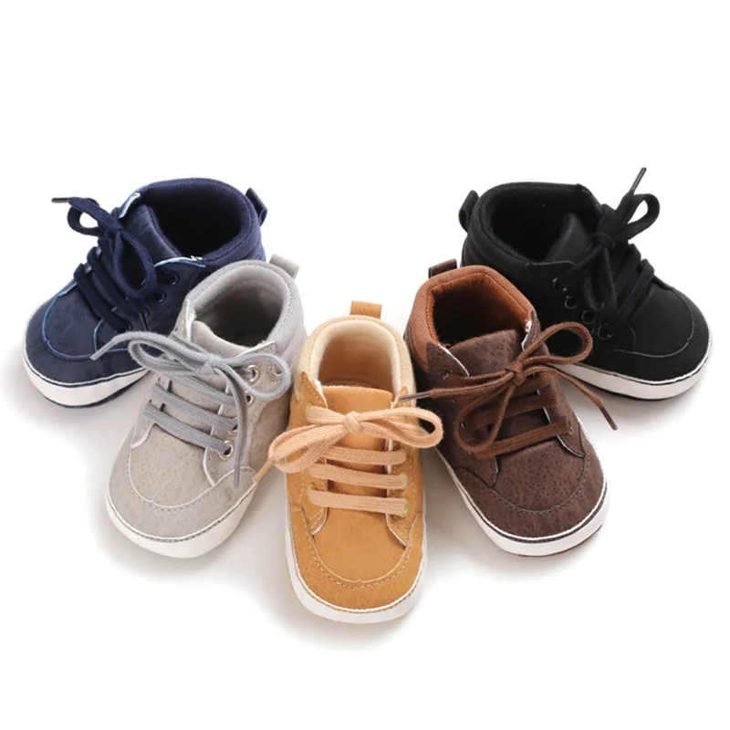 Baby Boy Shoes New Classic Canvas Newborn Baby shoes For Boy Prewalker First Walkers child kids shoes images - 6