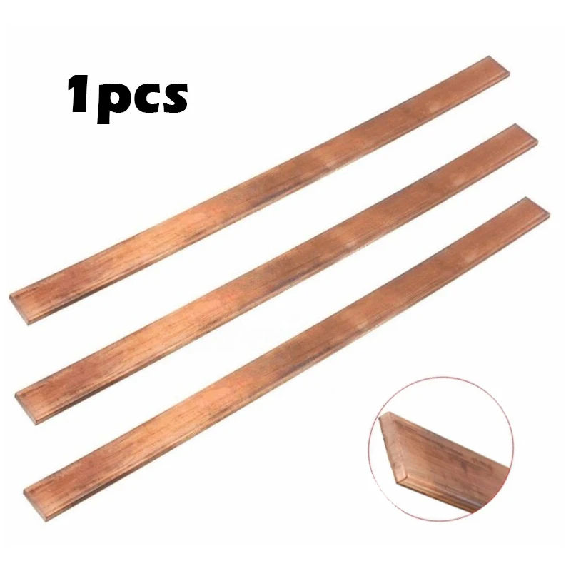 99.95% 3x15x250mm striscia di rame puro rame Pad di rame rosso lamina di rame piastra di rame barra fai da te materiale CNC 1 pz nuovo