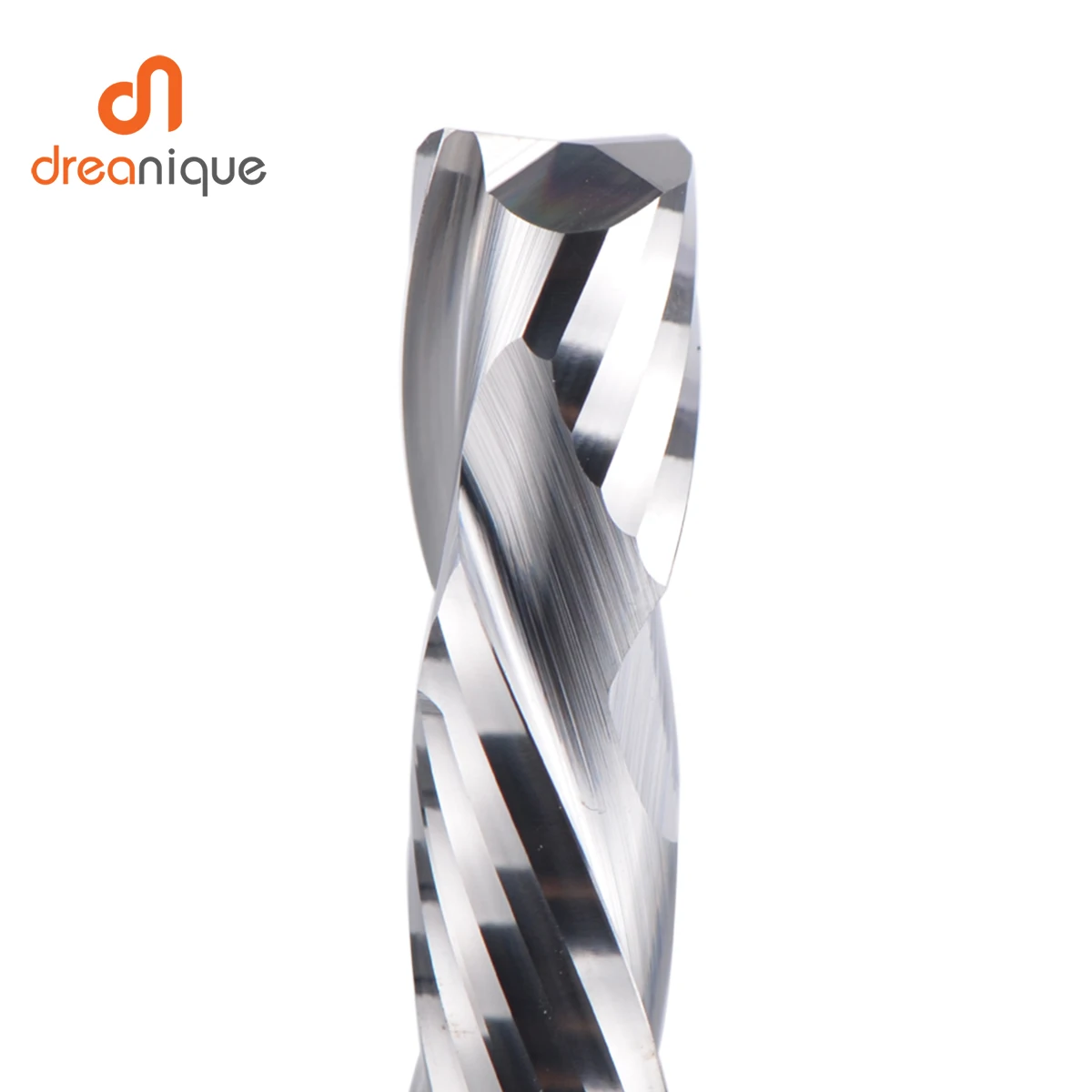 Imagem -03 - Dreanique Peça Haste Flautas de Compressão Espiral de Carboneto para Cima e para Baixo Cortador de Tamanho em Polegadas Cnc Fresa para Carpintaria